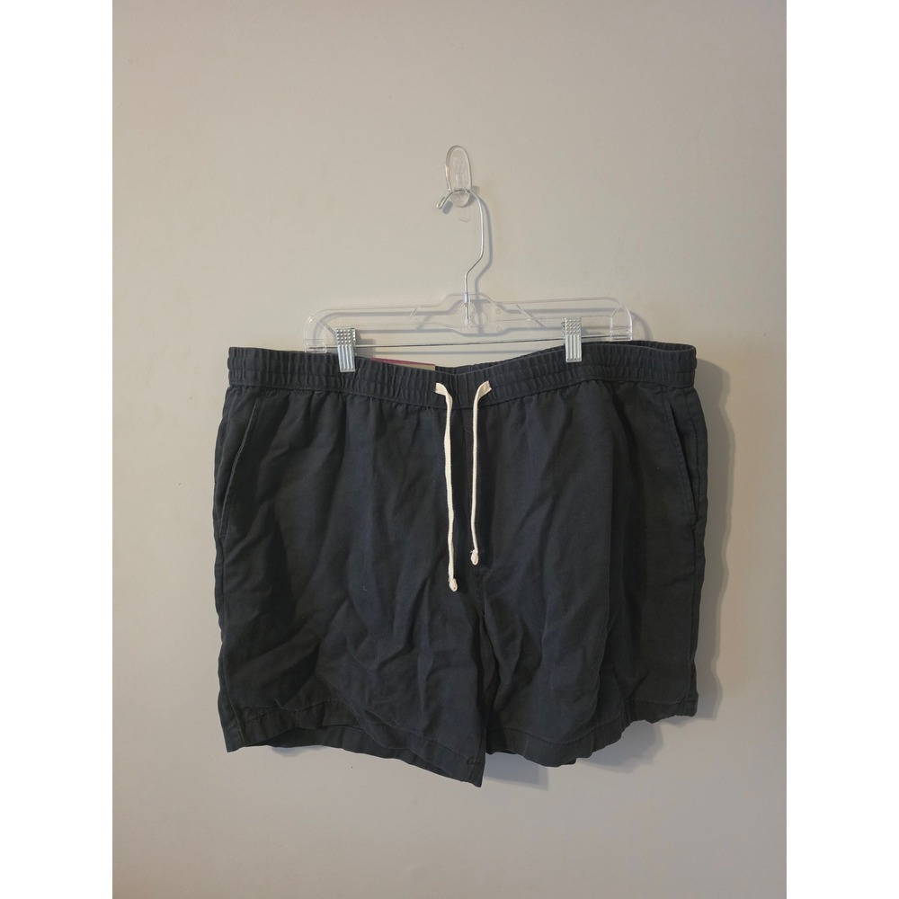 Goodfellow & Co Pull-On Shorts Mens XXL Navy Casual 7" Inseam Relaxed Fit New